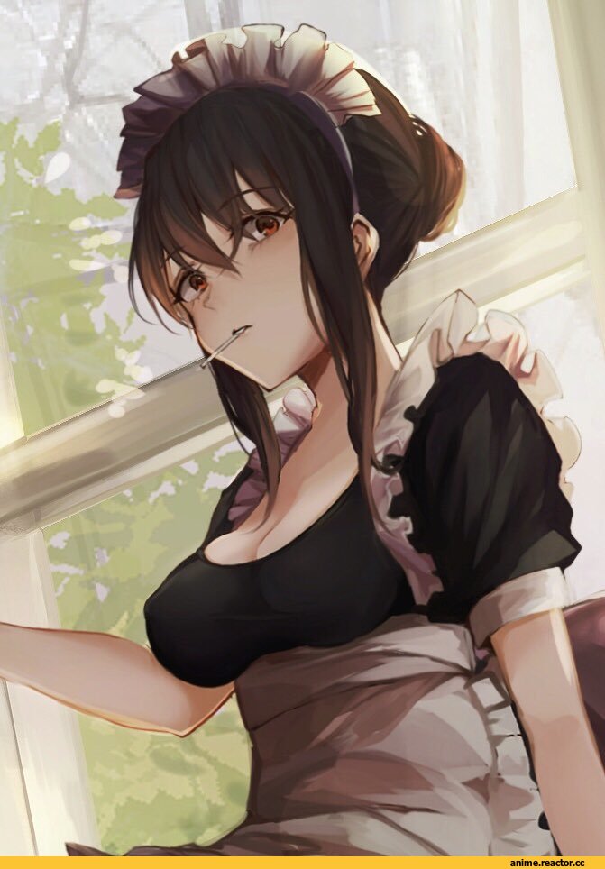 akito (d30n26), Maid, AO, Anime Art, Anime