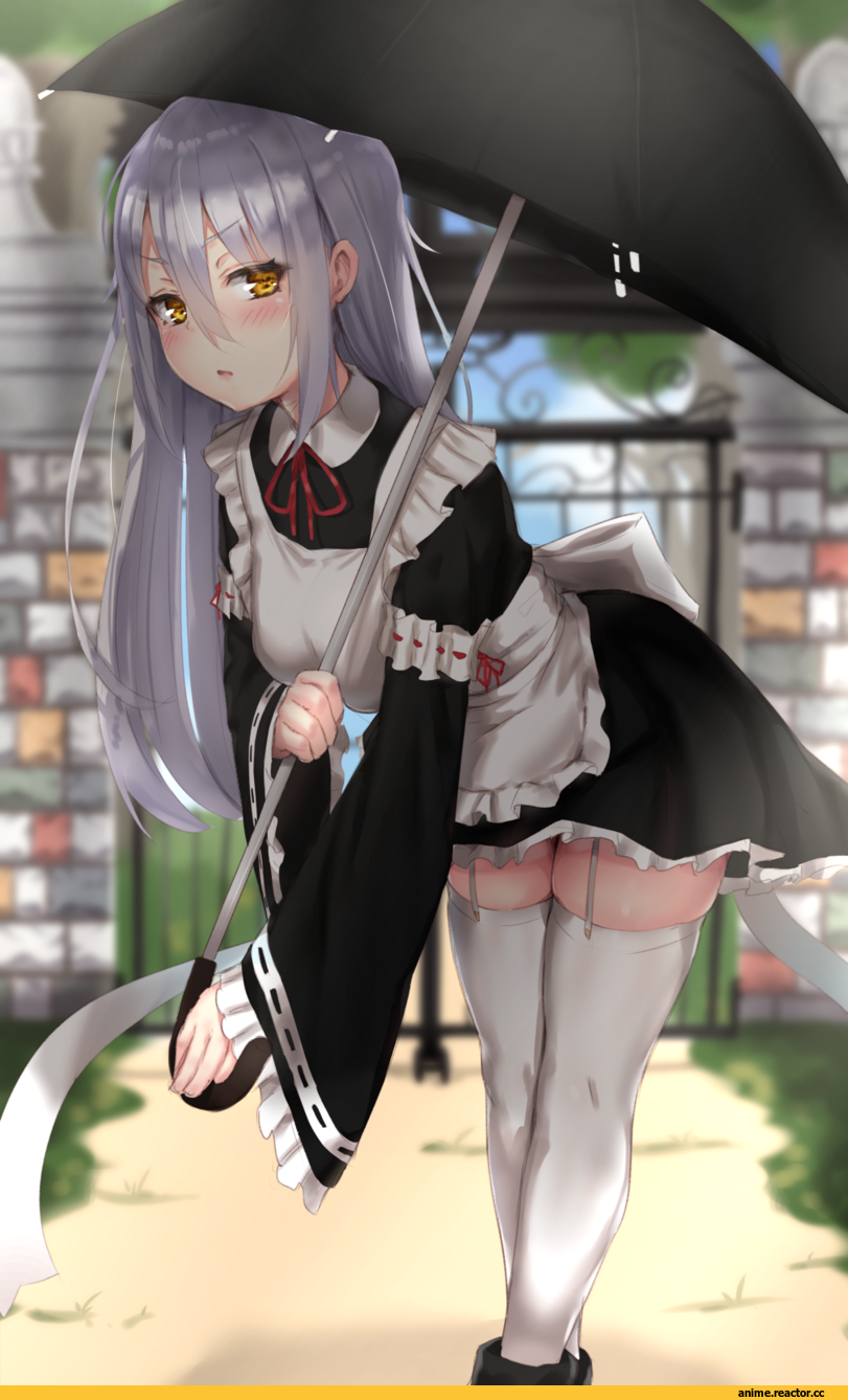 AO, Anime Art, Reinama, Maid, Anime