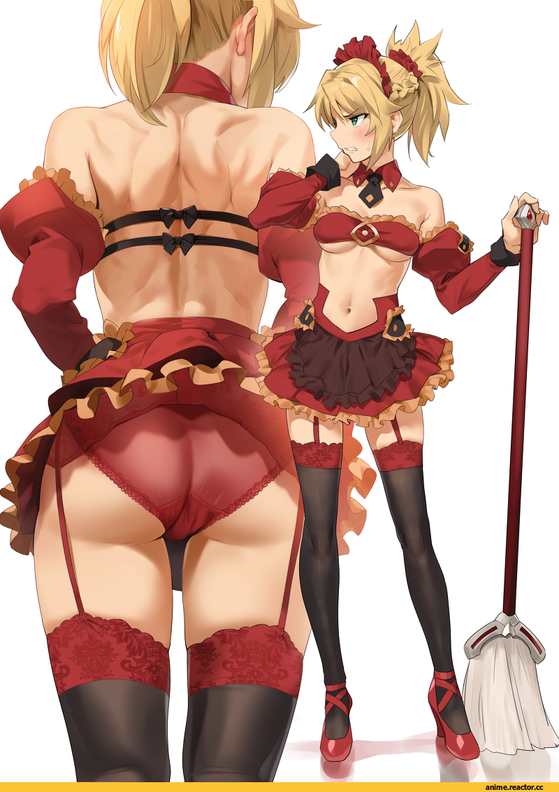 yang-do, artist, Saber of Red, Fate/Apocrypha, Fate (series), Maid, Anime Ero Pantsu, Anime Ero, oshiri, Anime