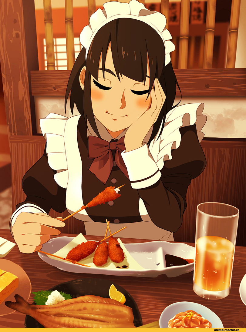 Anime Art, suzushiro (suzushiro333), Maid, Anime