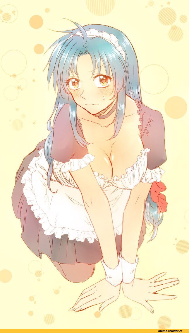 Full Metal Panic, chidori kaname, sagara sousuke, shiki (the-sleeping-snow-white), Maid, Anime