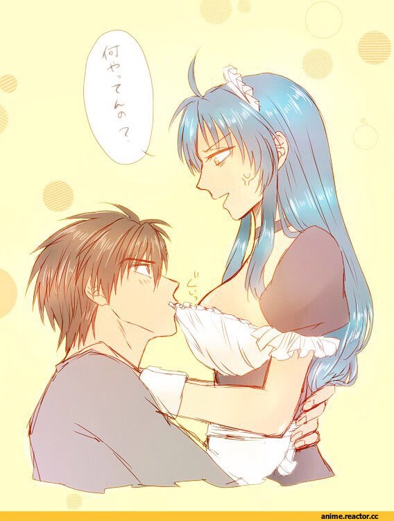 Full Metal Panic, chidori kaname, sagara sousuke, shiki (the-sleeping-snow-white), Maid, Anime