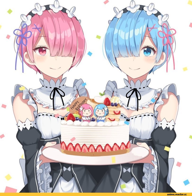 Re Zero Kara Hajimeru Isekai Seikatsu, Rem (re zero), Ram (Re Zero), izumo neru, Anime