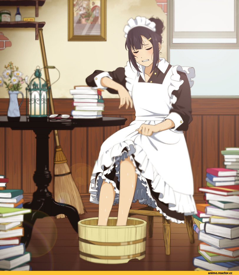 Anime Art, suzushiro (suzushiro333), Maid, Anime