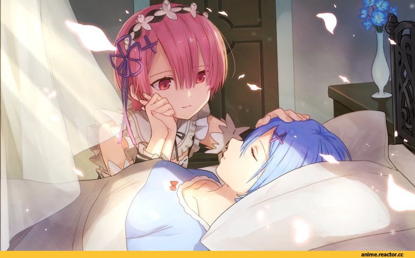 shake sawa, Ram (Re Zero), Re Zero Kara Hajimeru Isekai Seikatsu, Rem (re zero), Anime