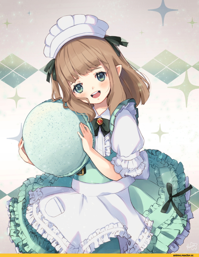 Lalafell, Final Fantasy XIV, Final Fantasy, Игры, Maid, peachy michi, Anime