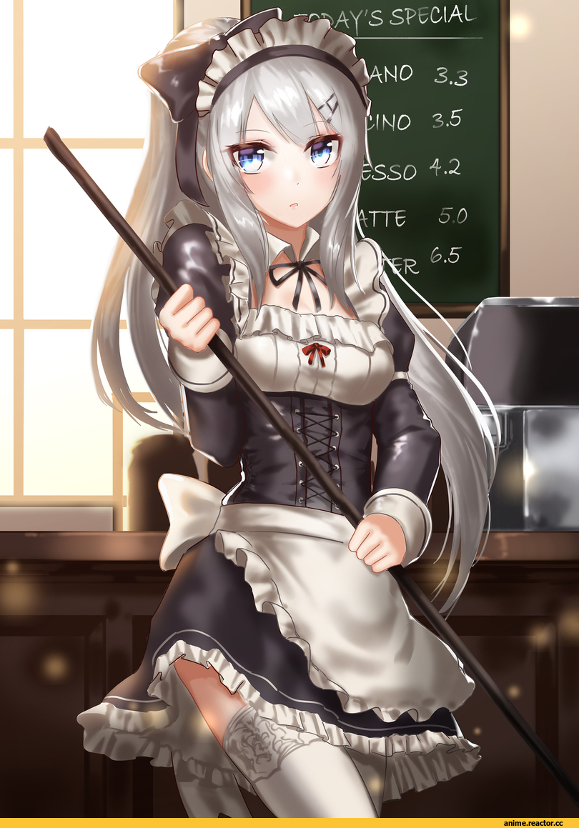 9A-91 (Girls Frontline), Girls Frontline, Anime Art, Maid, Julbakgaksii, Anime