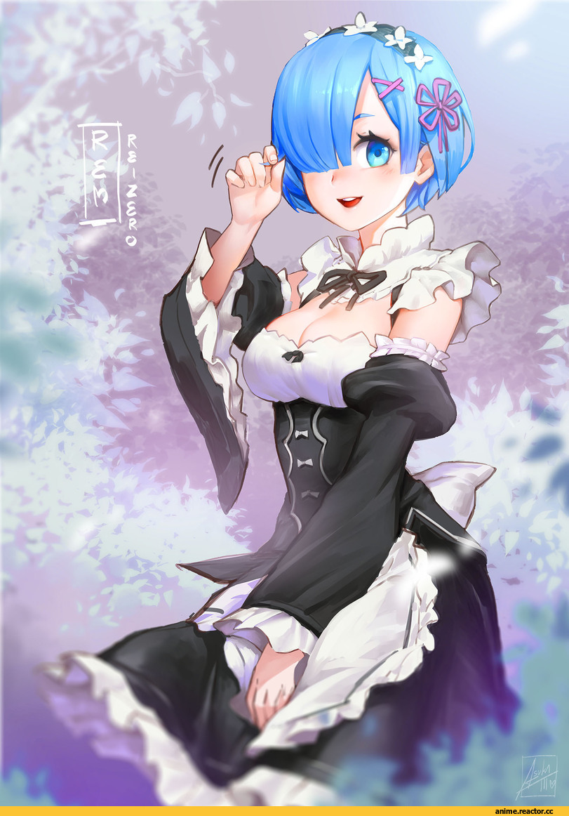 Re Zero Kara Hajimeru Isekai Seikatsu, Rem (re zero), Patipat Asavasena, artist, Anime