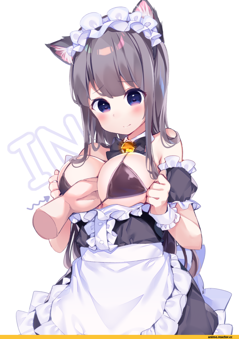 Anime Original, Anime Art, neko, Animal Ears, Anime Ero Swim, Anime Ero, Chikuwa., Maid, Anime
