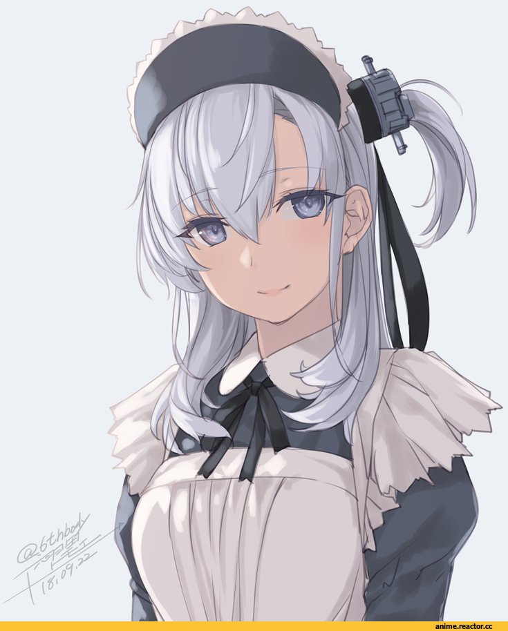 Suzutsuki (Kantai Collection), Kantai Collection, Maid, Rokuwata Tomoe, Anime Art, Anime