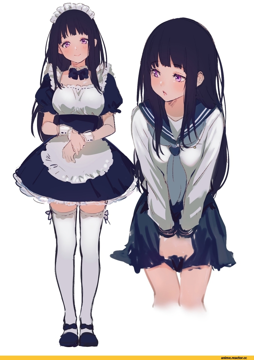mery (apfl0515), Anime Art, Chitanda Eru, Hyouka, Maid, Anime