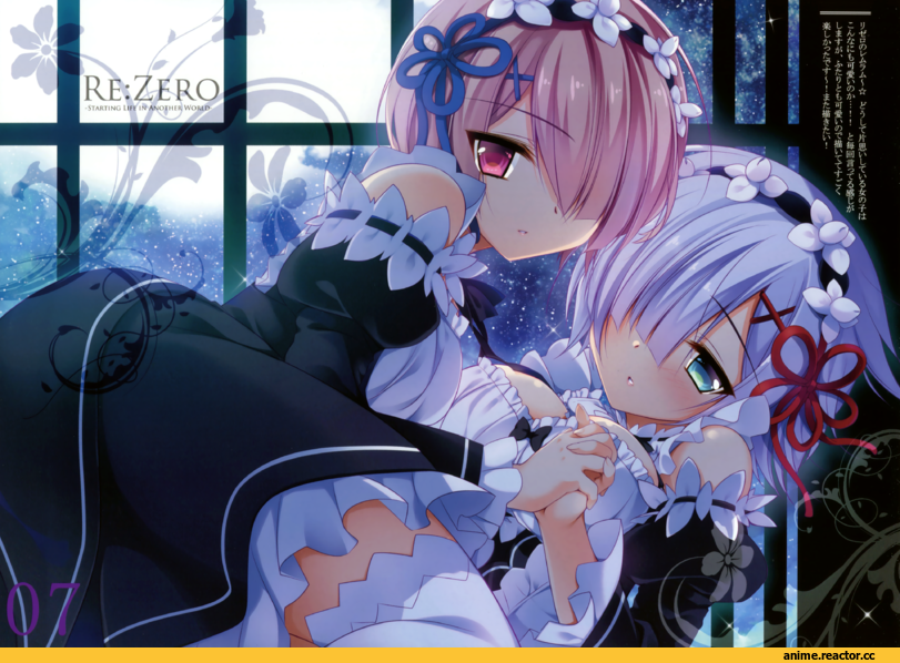 Ram (Re Zero), Re Zero Kara Hajimeru Isekai Seikatsu, Rem (re zero), Nanaca Mai, Anime