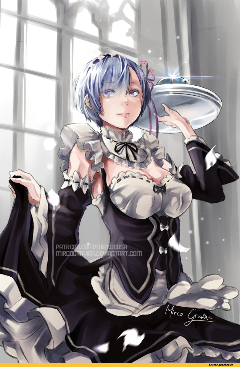 Rem (re zero), Re Zero Kara Hajimeru Isekai Seikatsu, Mirco Gravina, Anime