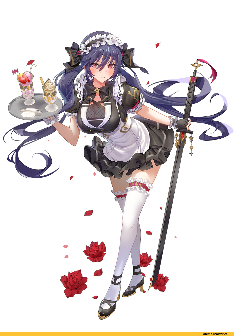 lloule, AO, Anime Art, Maid, Anime Ero, Опасные Няшки, Anime Няши, Anime