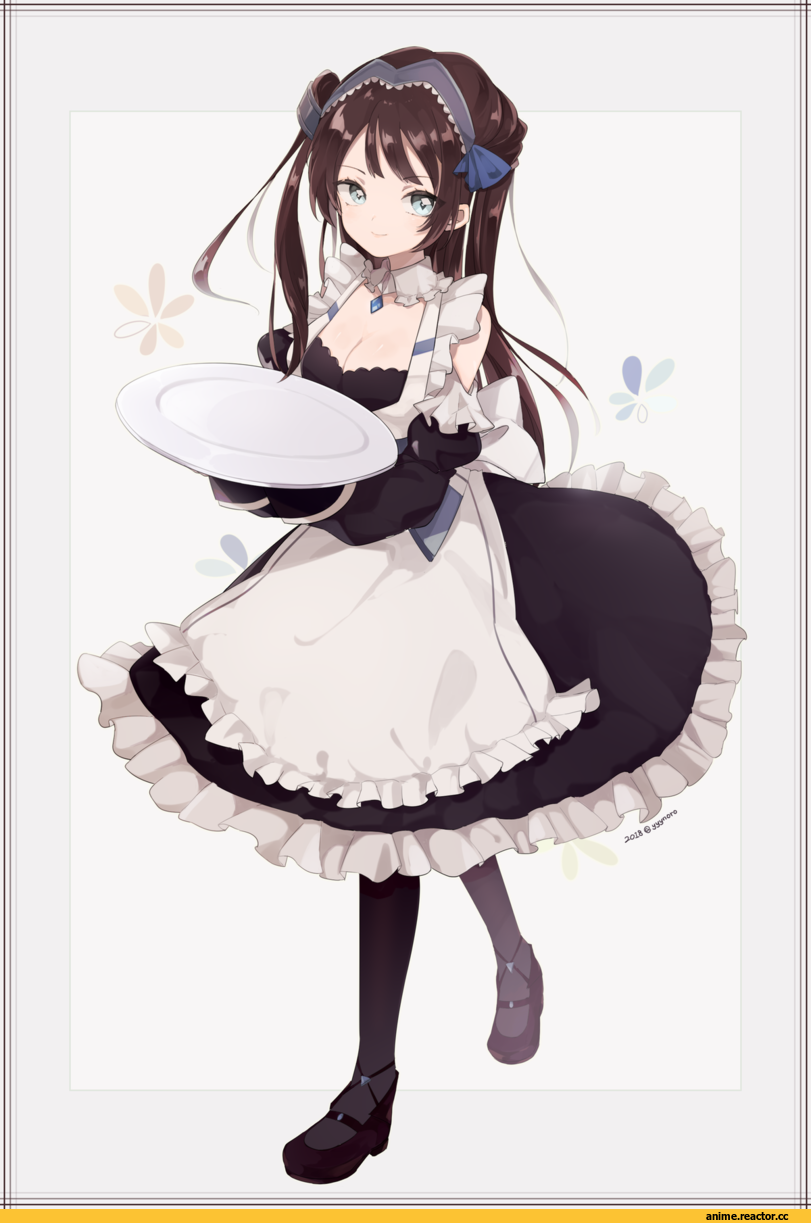 Newcastle (Azur Lane), Azur Lane, Maid, captain yue, Anime