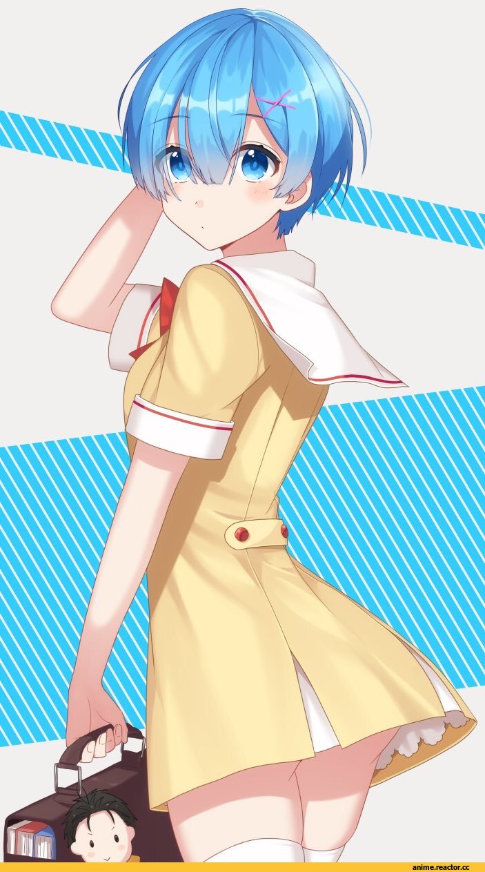 Re Zero Kara Hajimeru Isekai Seikatsu, Rem (re zero), izumo neru, Anime