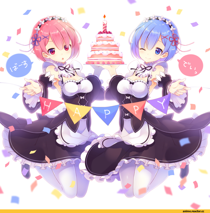 Ram (Re Zero), Re Zero Kara Hajimeru Isekai Seikatsu, Rem (re zero), Anime