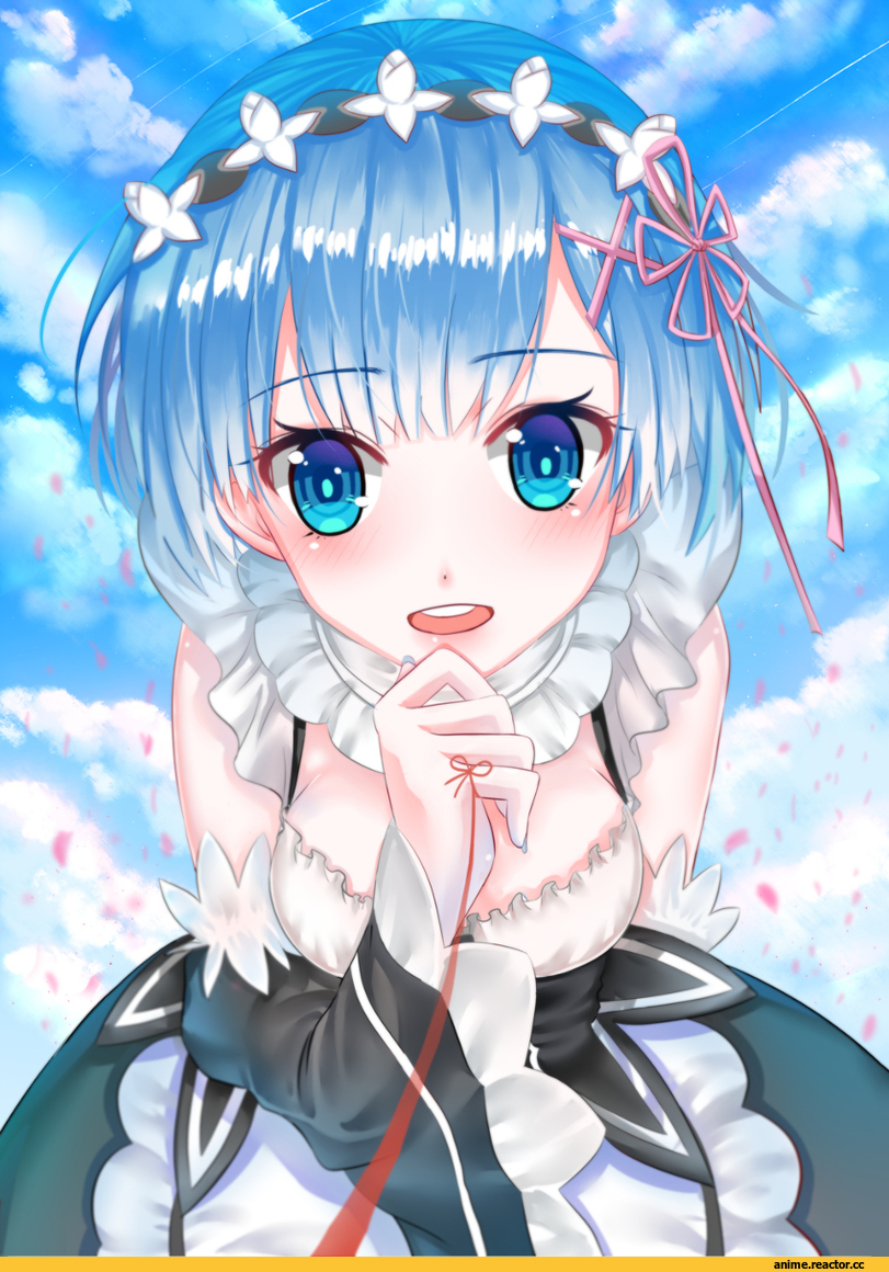 Re Zero Kara Hajimeru Isekai Seikatsu, Rem (re zero), keitanangua, под катом еще одна, Anime
