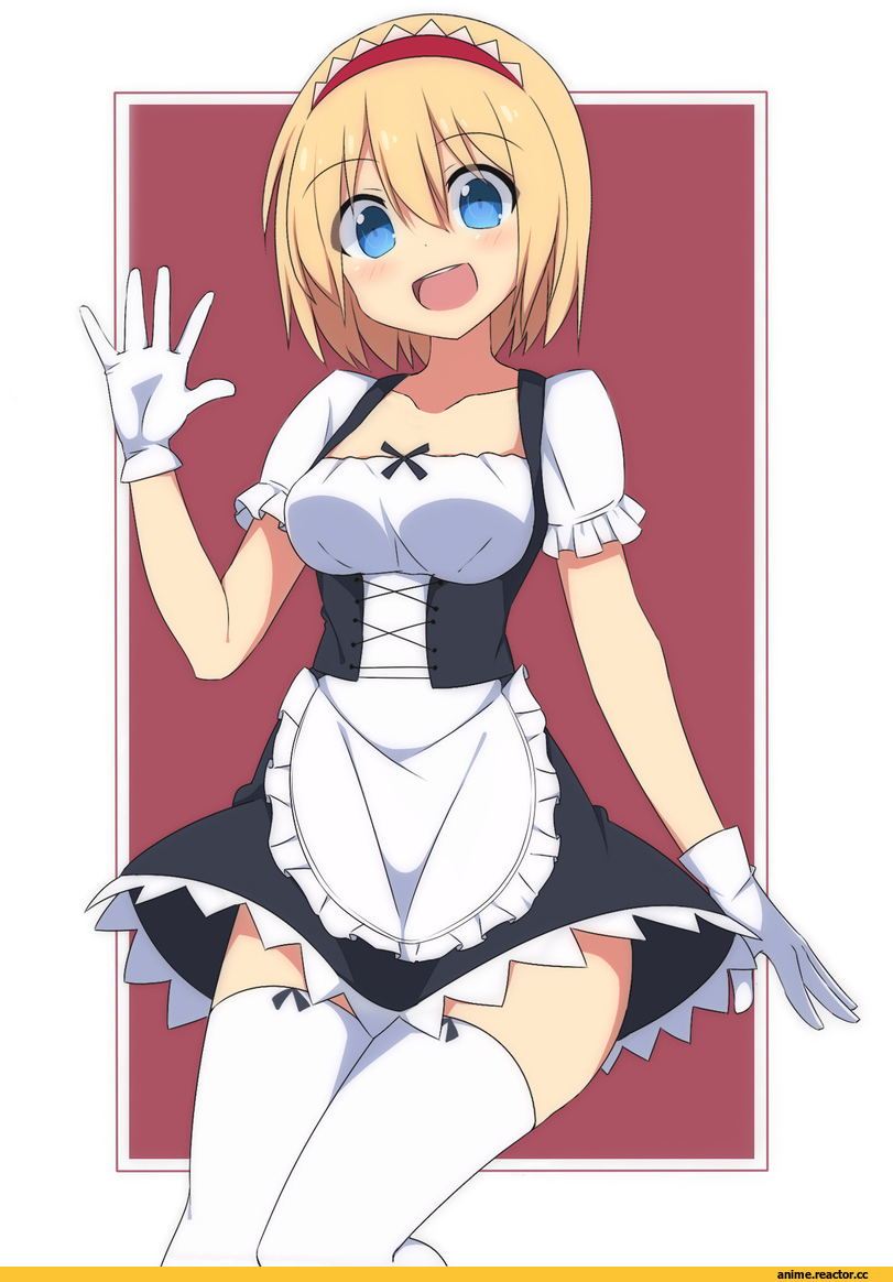 Alice Margatroid, Touhou Project, enushi (toho193), Maid, Anime