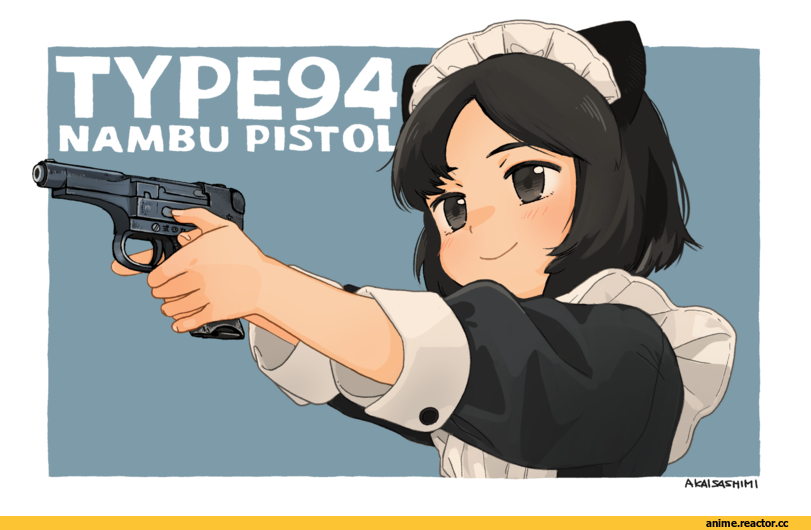 Anime Art, akai sashimi, neko, Animal Ears, Опасные Няшки, Anime Няши, Maid, Anime