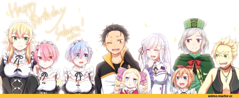 Re Zero Kara Hajimeru Isekai Seikatsu, Natsuki Subaru, Rem (re zero), Ram (Re Zero), Beatrice (Re Zero), frederica baumann, petra leyte, Otto Suewen, Satella, Anime