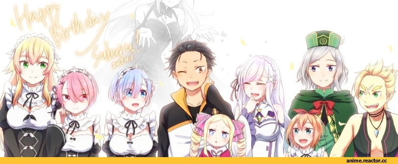 Re Zero Kara Hajimeru Isekai Seikatsu, Natsuki Subaru, Rem (re zero), Ram (Re Zero), Beatrice (Re Zero), frederica baumann, petra leyte, Otto Suewen, Satella, Anime