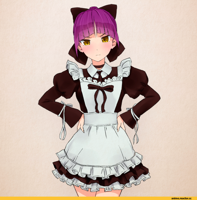 Gegege no kitarou, nekomusume, akagi (fmttps), Anime Art, Maid, Anime