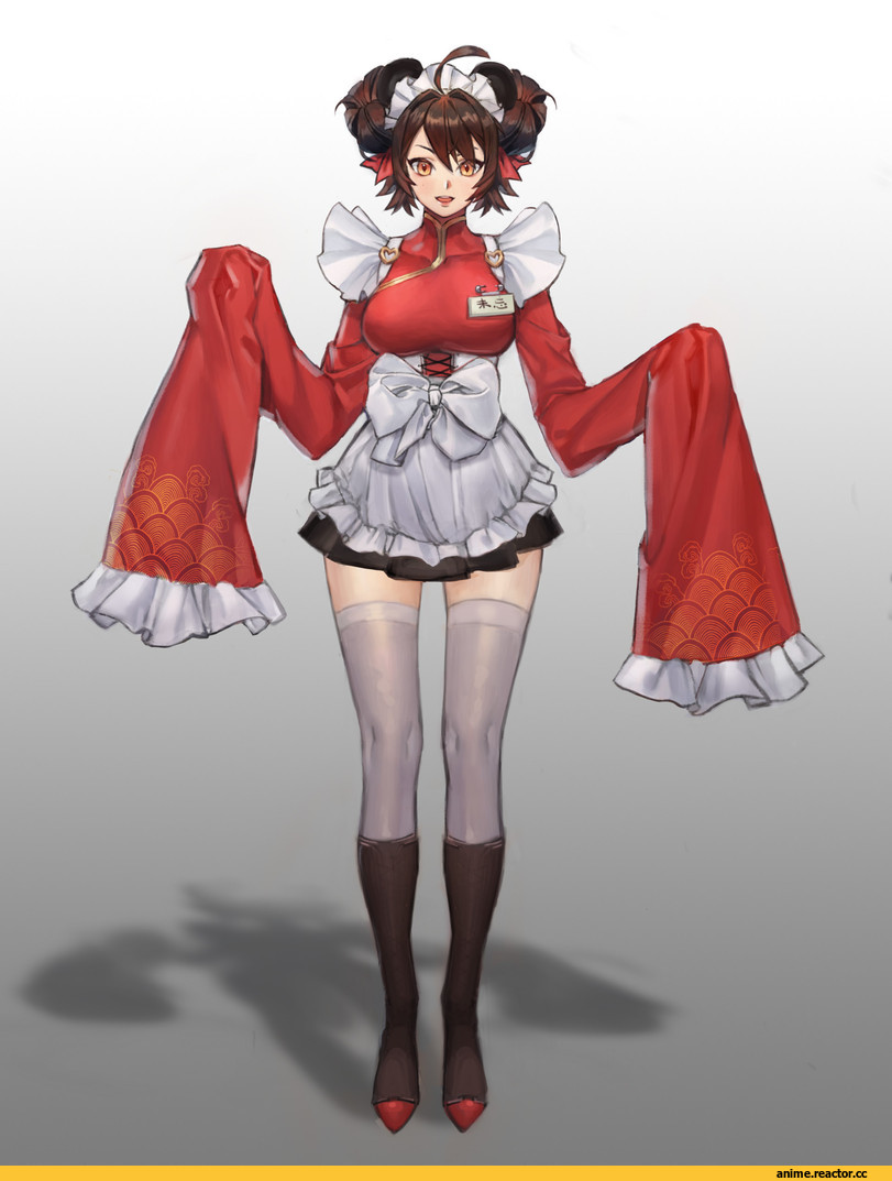 Maid, mimang 양, Anime