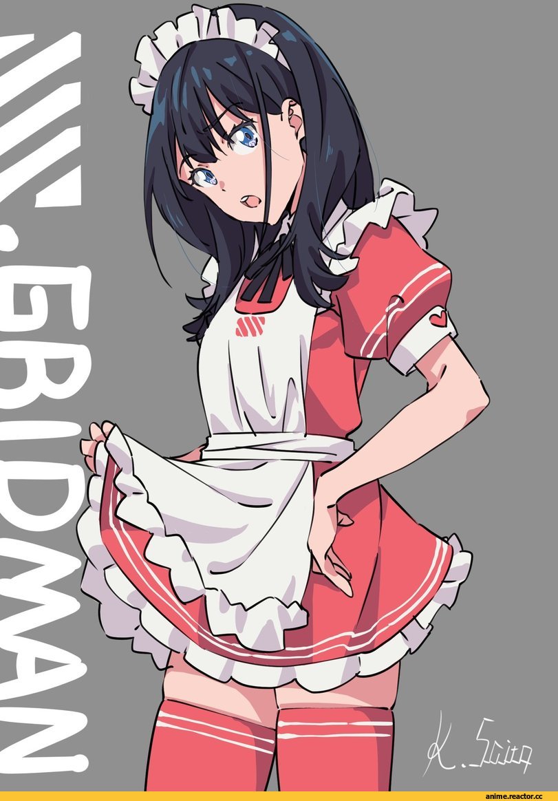 Takarada Rikka, SSSS.Gridman, kengo, Maid, Anime