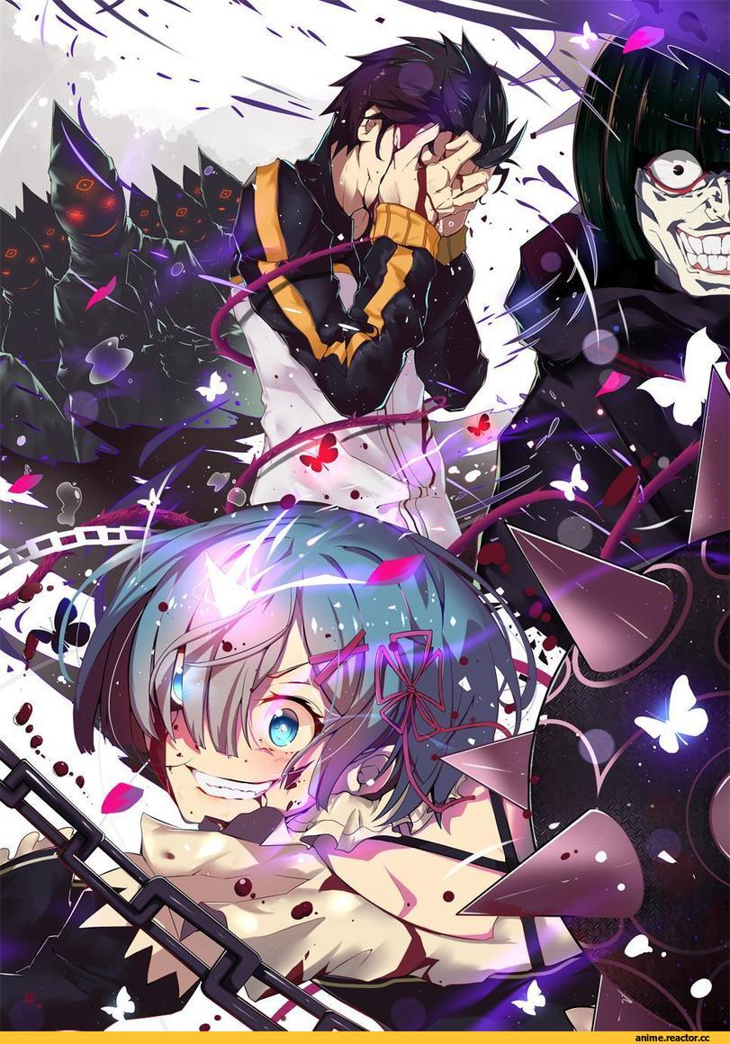 Re Zero Kara Hajimeru Isekai Seikatsu, Petelgeuse Romanée-Conti, Rem (re zero), Natsuki Subaru, Anime