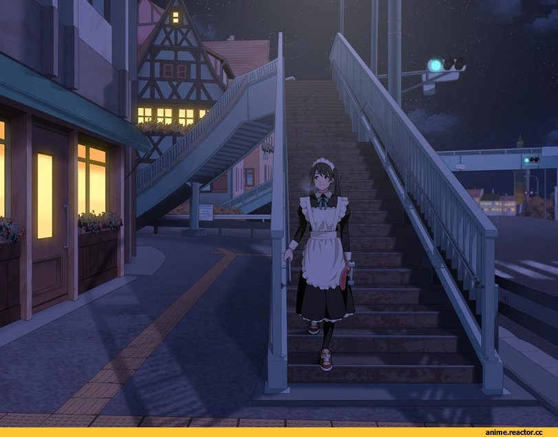 Anime Art, suzushiro (suzushiro333), Maid, Anime