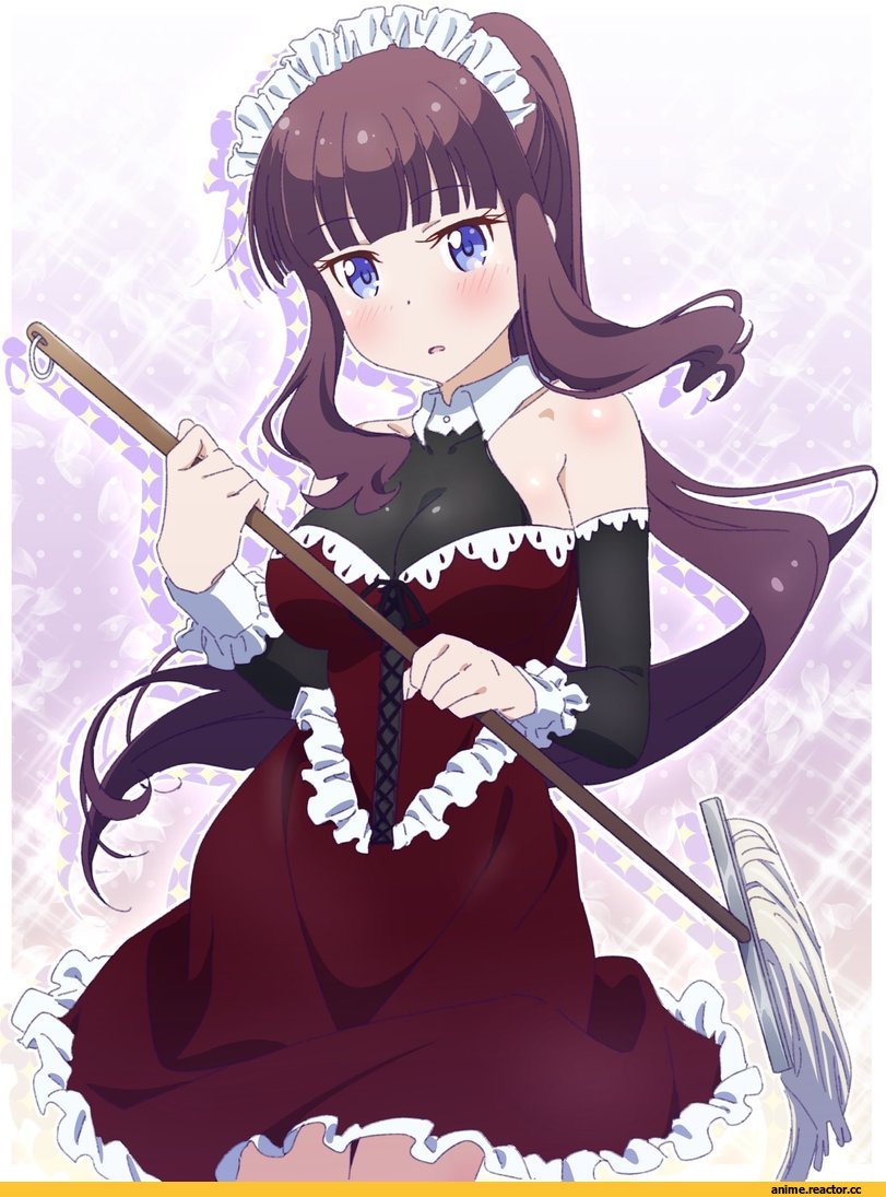New game!, takimoto hifumi, iijima yun, pink x, Maid, Anime