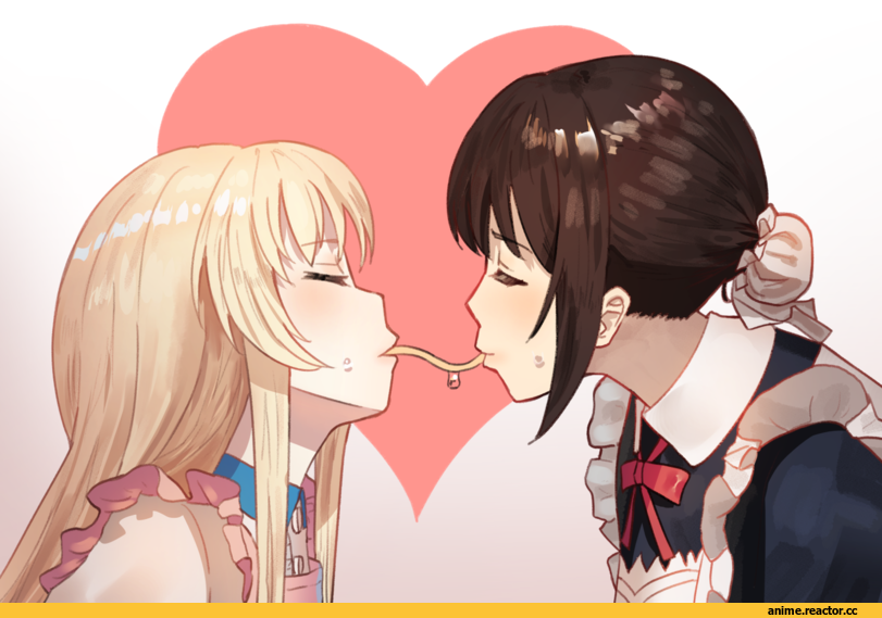 Uchi no maid ga uzasugiru!, takanashi misha, kamoi tsubame, Shoujo Ai, tsubakuma, Maid, Anime