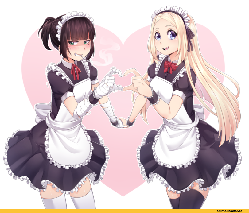 Anime Art, iwbitu-sa, artist, Maid, Anime
