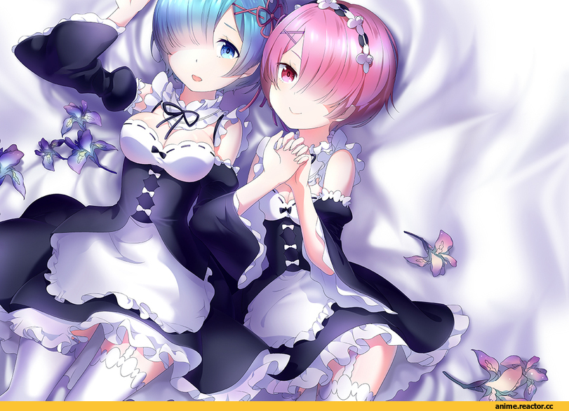 Re Zero Kara Hajimeru Isekai Seikatsu, Ram (Re Zero), Rem (re zero), Anime