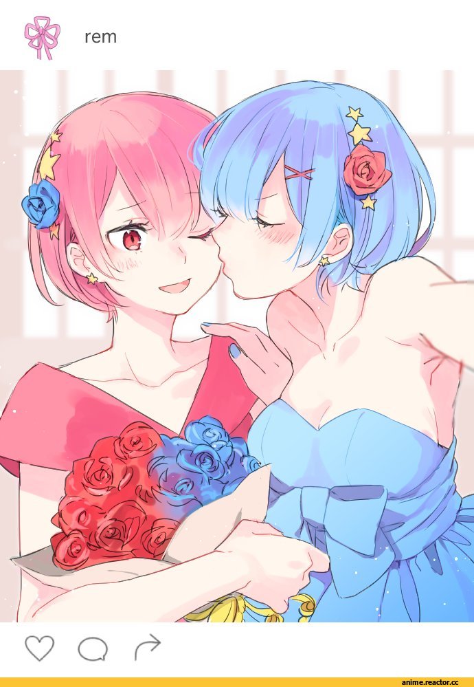 Re Zero Kara Hajimeru Isekai Seikatsu, Rem (re zero), Ram (Re Zero), Anime