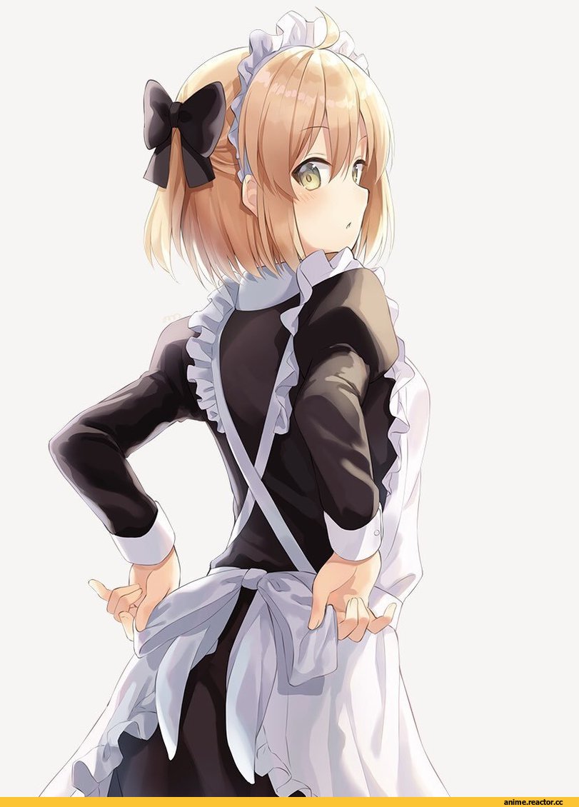Fate (series), Sakura Saber, Fate/Grand Order, Nonono, Maid, Anime