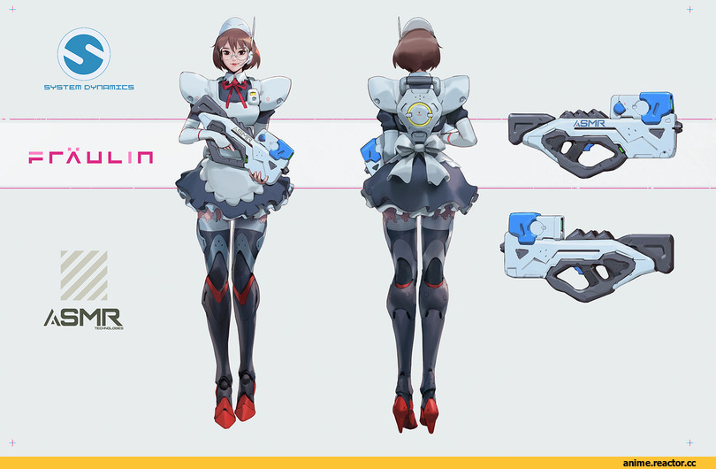 Maid, Megane, Опасные Няшки, Anime Няши, Robert Kim, Anime