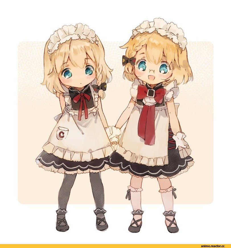 Girls Frontline, shuzi, G36 (Girls Frontline), G36C (Girls Frontline), Maid, Anime