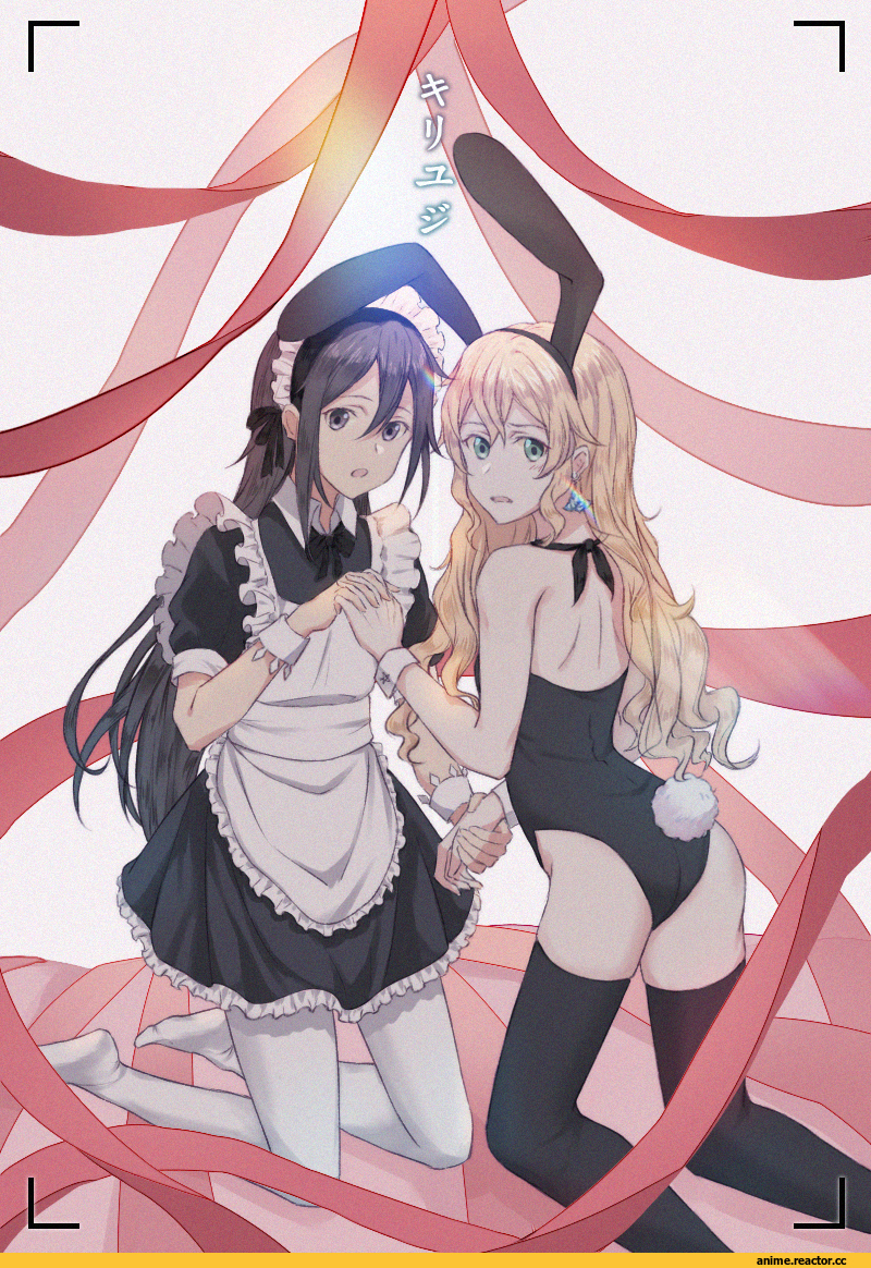 Sword Art Online, Kirito, Eugeo, Usagimimi, Animal Ears, Anime Ero Male, Maid, Anime