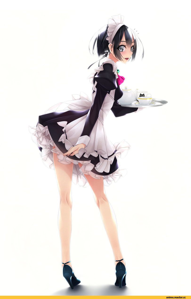 Murakami Suigun, Anime Art, AO, Maid, Anime