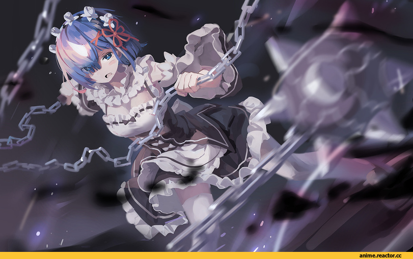 Rem (re zero), Re Zero Kara Hajimeru Isekai Seikatsu, Опасные Няшки, Anime Няши, Anime