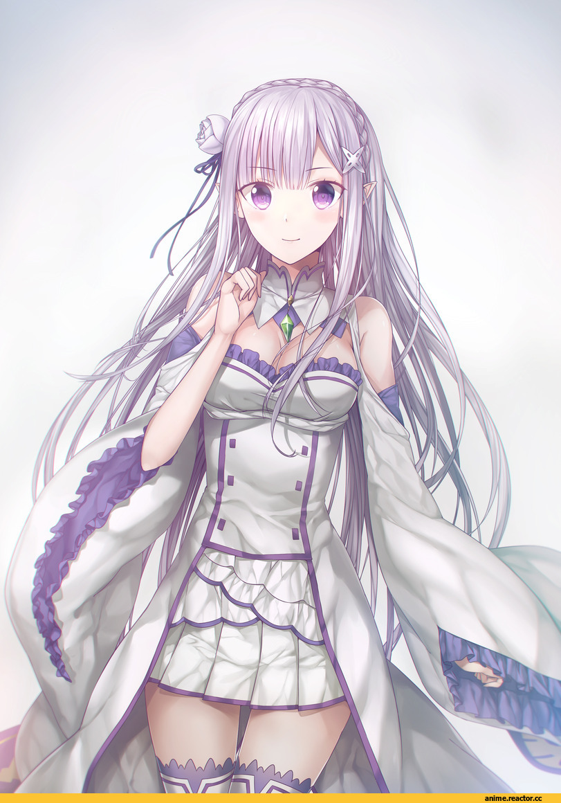 Re Zero Kara Hajimeru Isekai Seikatsu, Emilia (re zero), Anime