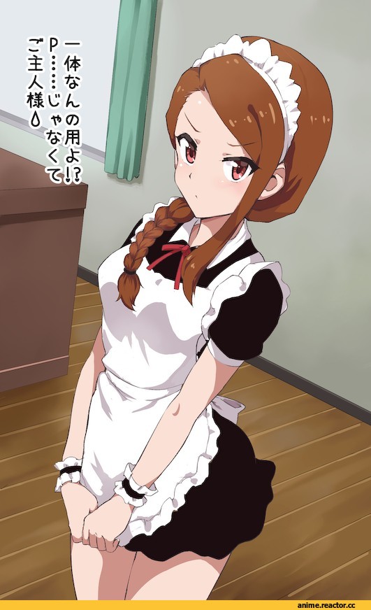Idolmaster, Minase Iori, 0byte, Maid, Anime