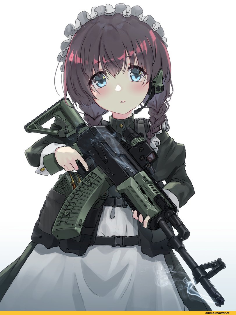 Anime Art, oota youjo, Опасные Няшки, Anime Няши, Maid, Anime