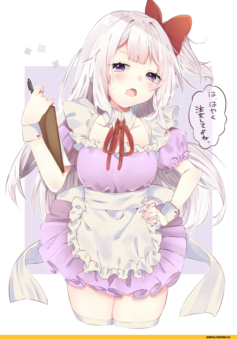 AO, Anime Art, Maid, abe suke, Anime