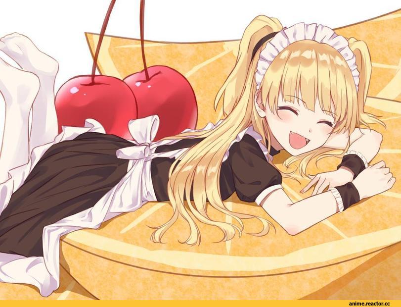 Idolmaster, Jougasaki Rika, Koyosy, Maid, Anime