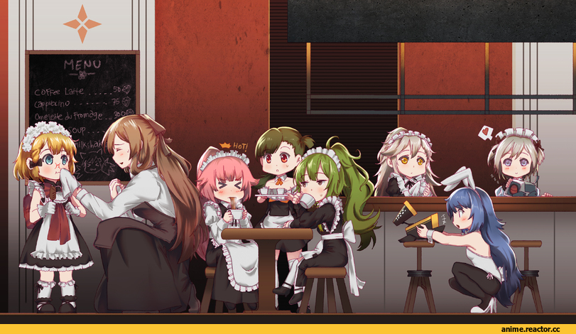 Girls Frontline, G36 (Girls Frontline), M1903 Springfield (Girls Frontline), Maid, Anime