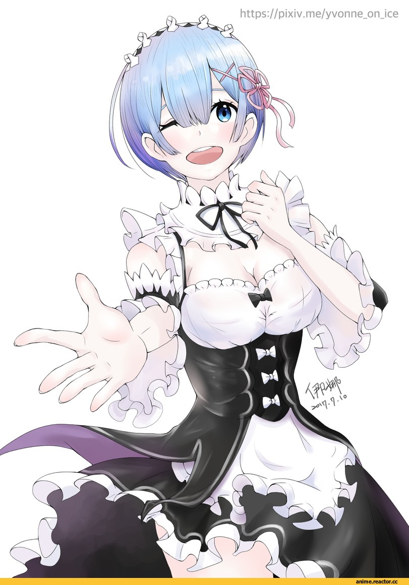 Re Zero Kara Hajimeru Isekai Seikatsu, Rem (re zero), хайрез, Anime