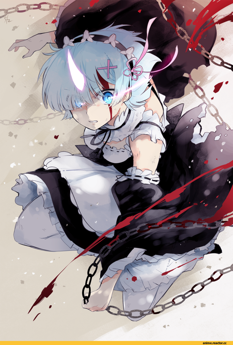 Re Zero Kara Hajimeru Isekai Seikatsu, Rem (re zero), siz (emforhsqhf), Anime